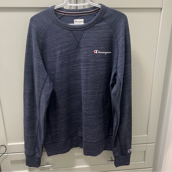 Champion Other - Champion Heathered Navy Lightweight Sweatshirt Men’s Size Medium